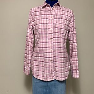 J.Crew Classic-fit shirt in blush flannel